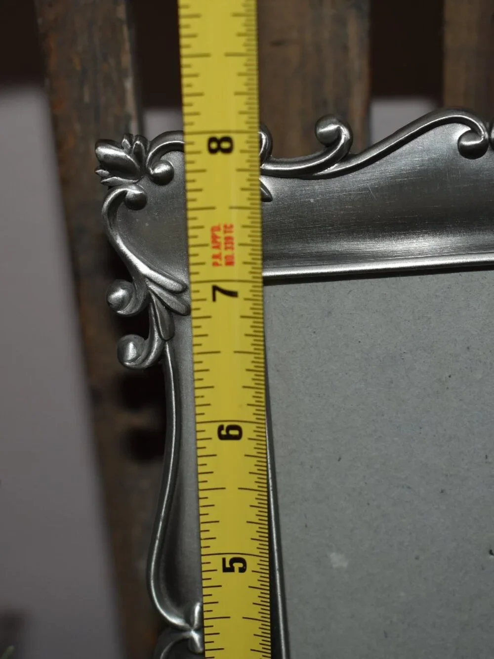 Burnes Of Boston Pewter Silver Metal Picture Frame Set